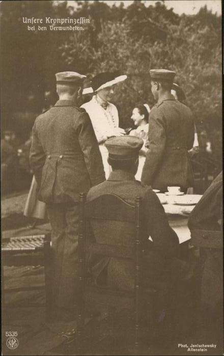 Adel Preussen Kronprinzessin Cecilie Lazarett