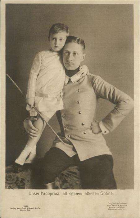 Adel Preussen Kronprinz Friedrich Wilhelm Kind