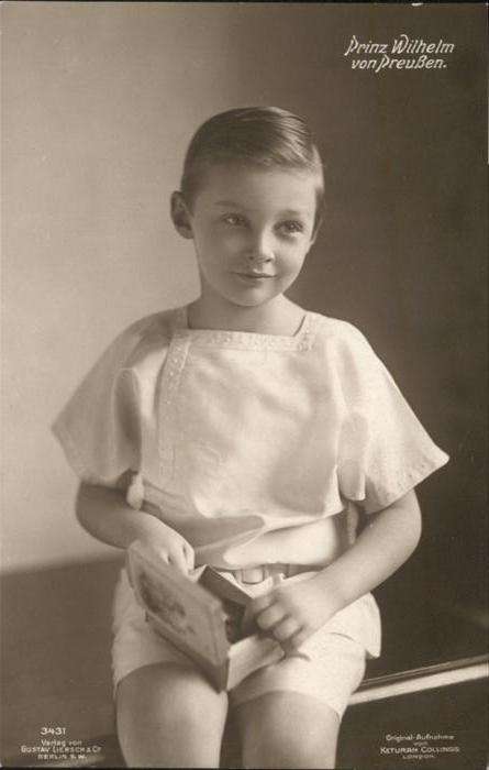Adel Preussen Prinz Wilhelm