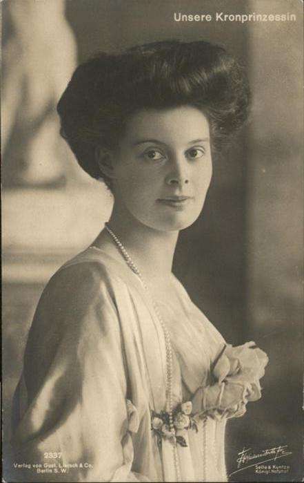 Adel Preussen Kronprinzessin Cecilie
