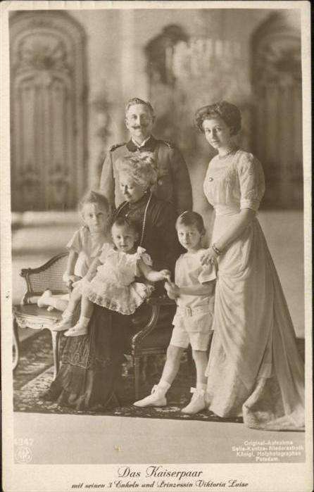 Adel Preussen Wilhelm II Kaiserin Auguste Viktoria To