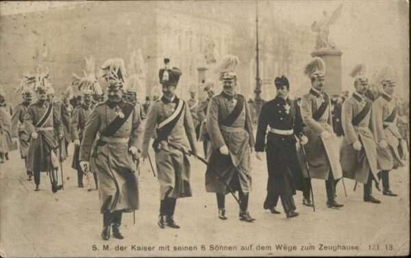 Wilhelm II Söhne Zeughaus