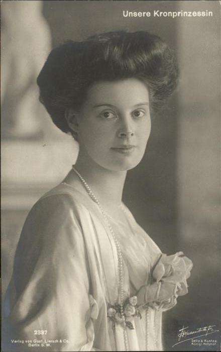 Adel Preussen Kronprinzessin Cecilie