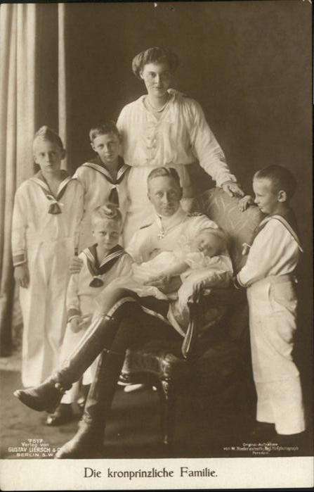 Adel Preussen Kronprinzessin Cecilie Kronprinz Friedr