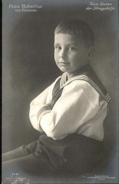 Adel Preussen Prinz Hubertus
