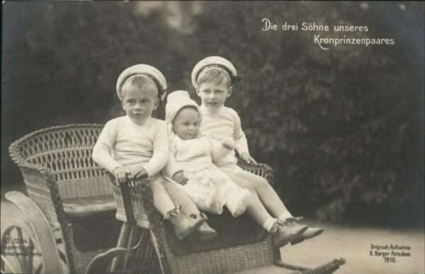 Adel Preussen Kinder Kutsche