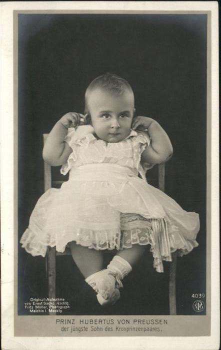 Adel Preussen Prinz Hubertus