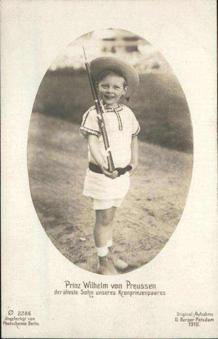 Adel Preussen Prinz Wilhelm