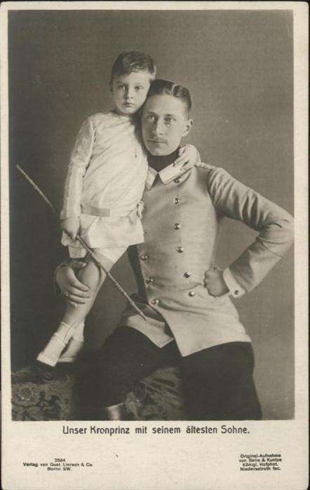 Adel Preussen Kronprinz Friedrich Wilhelm Sohn