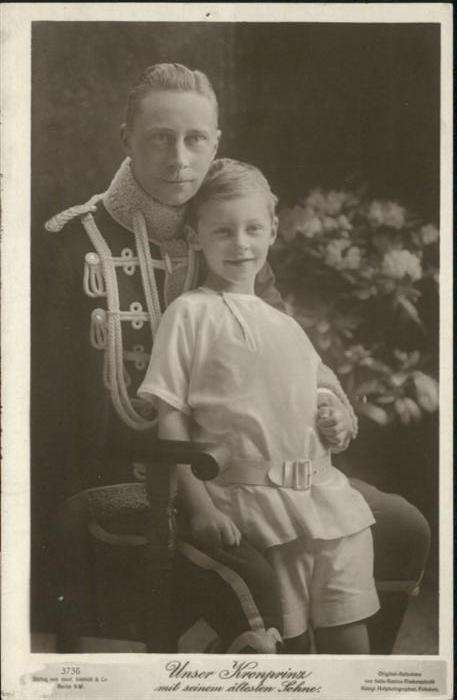 Adel Preussen Kronprinz Friedrich Wilhelm Sohn