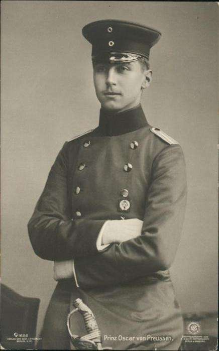 Adel Preussen Prinz Oscar