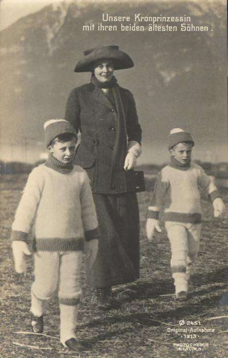 Adel Preussen Kronprinzessin Cecilie Söhne Kinder