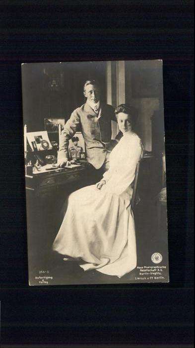 Adel Preussen Kronprinzessin Cecilie Kronprinz Friedr