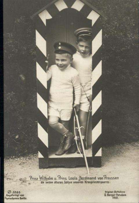 Adel Preussen Prinz Wilhelm Prinz Louis Ferdinand