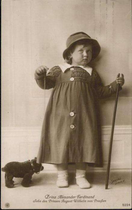 Adel Preussen Prinz Alexander Ferdinand
