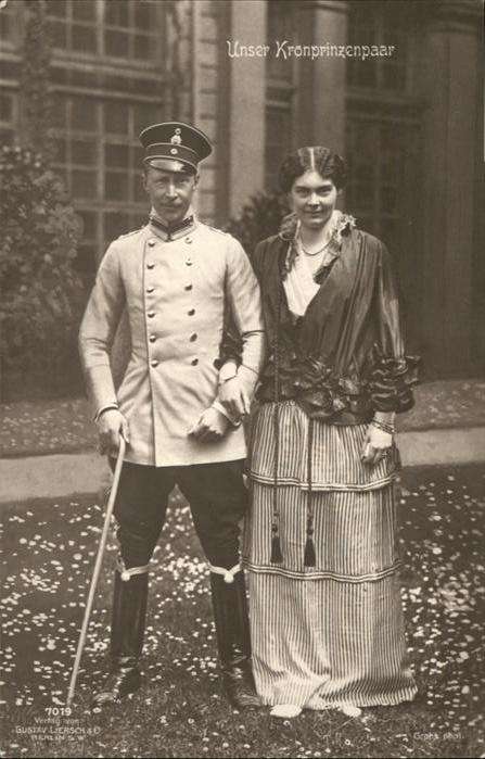 Adel Preussen Kronprinzessin Cecilie Kronprinz Friedr