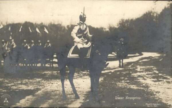Adel Preussen Kronprinz Friedrich Wilhelm Pferd