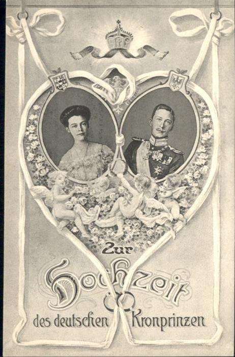 Adel Preussen Kronprinzessin Cecilie Kronprinz Friedr