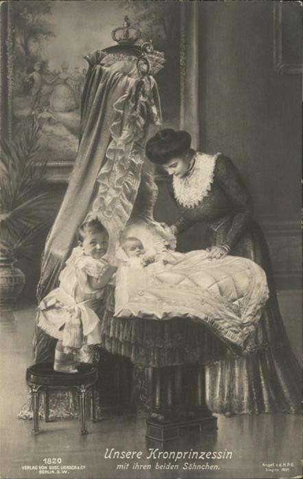 Adel Preussen Kronprinzessin Cecilie Wiege Kinder Söh