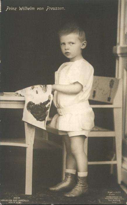 Adel Preussen Prinz Wilhelm