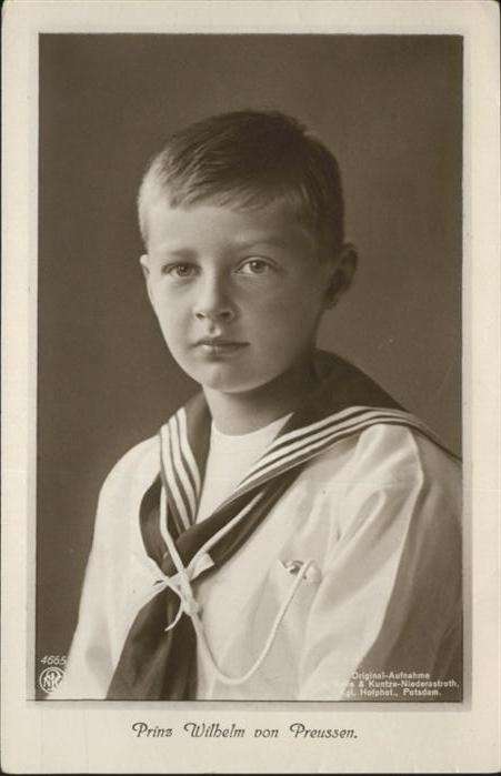 Adel Preussen Prinz Wilhelm