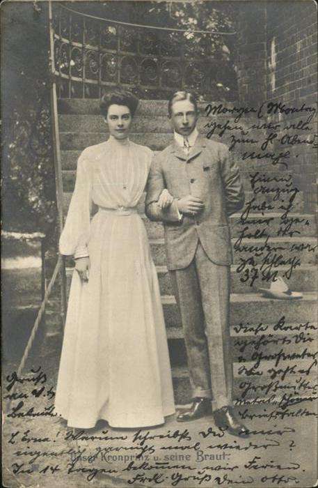 Adel Preussen Kronprinzessin Cecilie Kronprinz Friedr