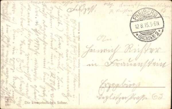 Adel Preussen Kinder Söhne Prinzen Feldgrau – Bild 2