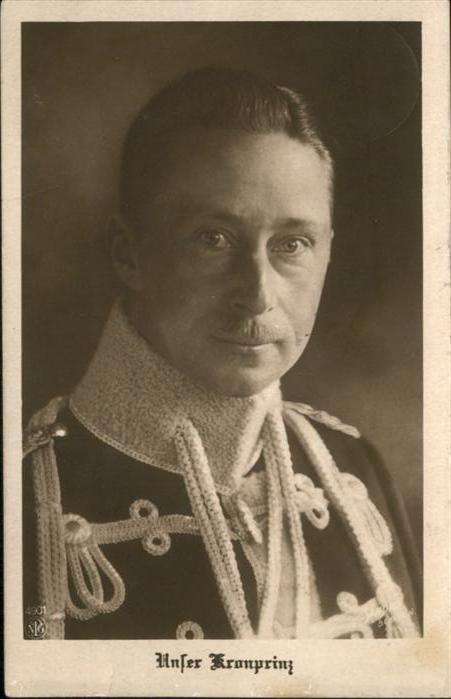 Adel Preussen Kronprinz Friedrich Wilhelm
