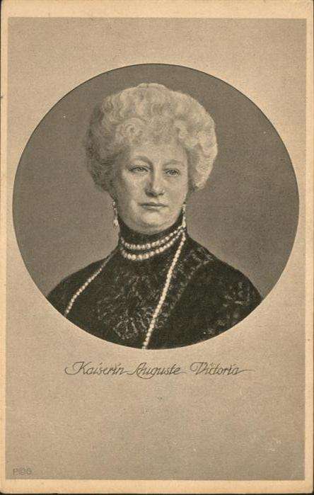 Adel Preussen Kaiserin Auguste Viktoria