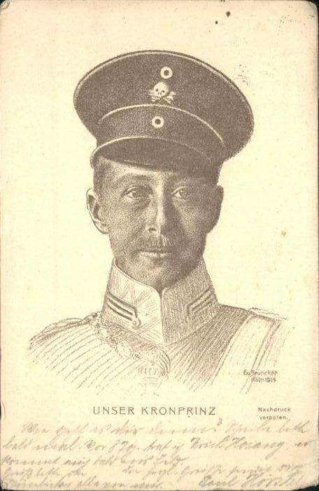 Adel Preussen Kronprinz Friedrich Wilhelm