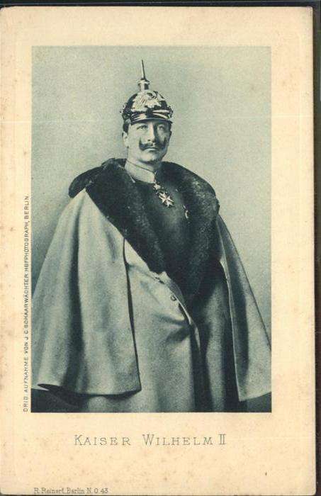 Wilhelm II Pickelhaube