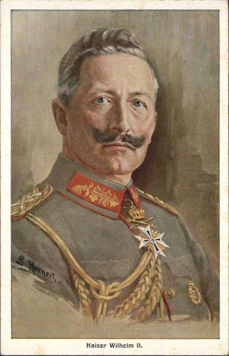Wilhelm II Künstler Hornert
