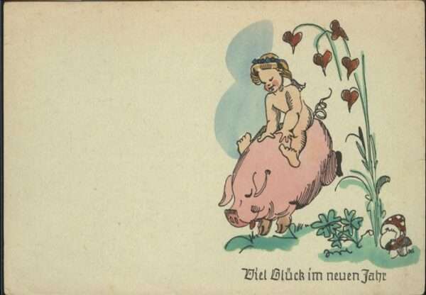 Neujahr Schwein