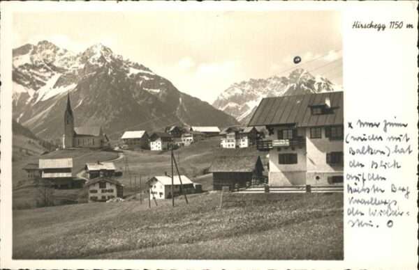 Hirschegg Kleinwalsertal Vorarlberg Kleinwalsertal