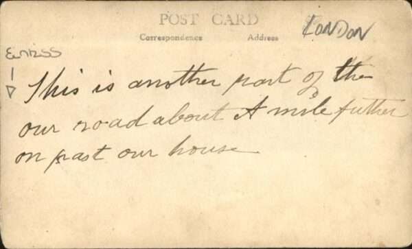 London [Handschriftlich] Cemetary Road – Bild 2