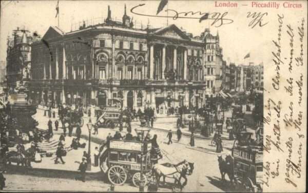 London Piccadilly Circus Kutsche