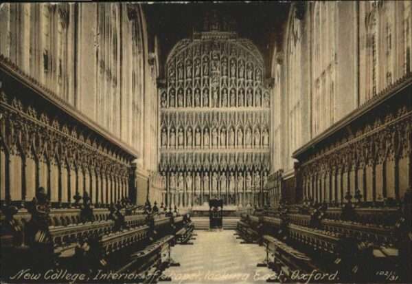 Oxford Oxfordshire College Chapel