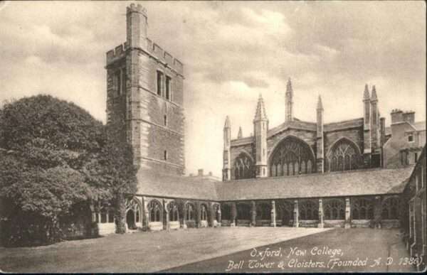 Oxford Oxfordshire New College