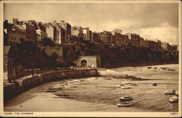 Tenby Harbour Schiff