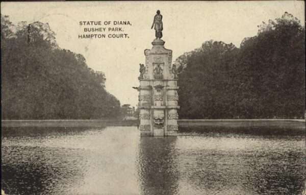 London Statue of Diana Bushey Park Hampton Cou