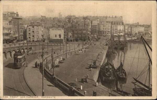 Ramsgate Strassenbahn Schiff