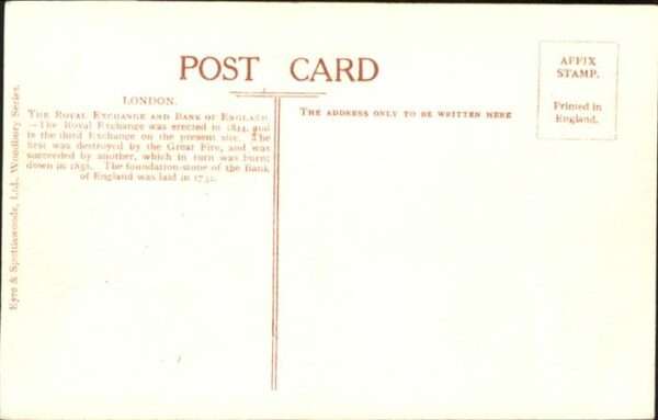 London Royal Exchange Bank of England – Bild 2