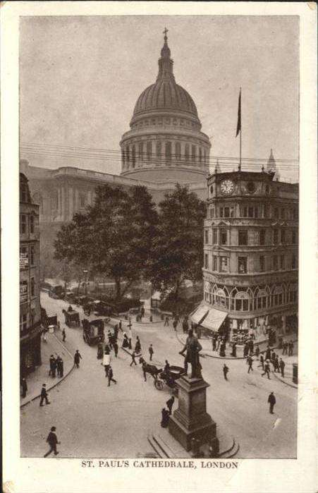 London St Pauls Cathedrale Kutsche