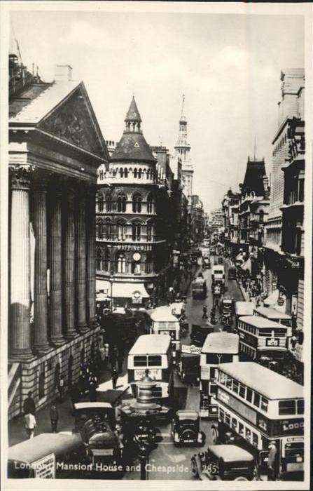 London Mansion House Cheapside