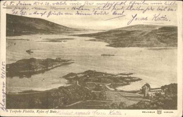 Bute Firth Clyde Torpeto Flotilla Kyles of Bute