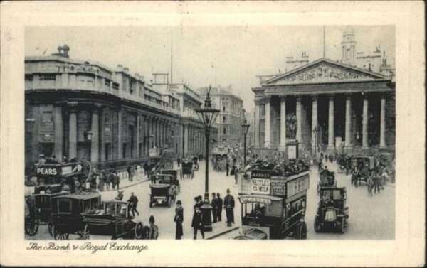 Hampstead UK [Stempelabschlag] Bank Royal Exchange