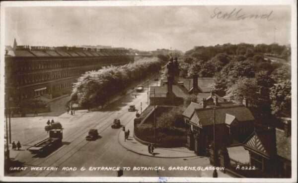 Glasgow Western Road Botanical Gardens