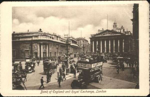 London Bank of England Royal Exchange Kutsche