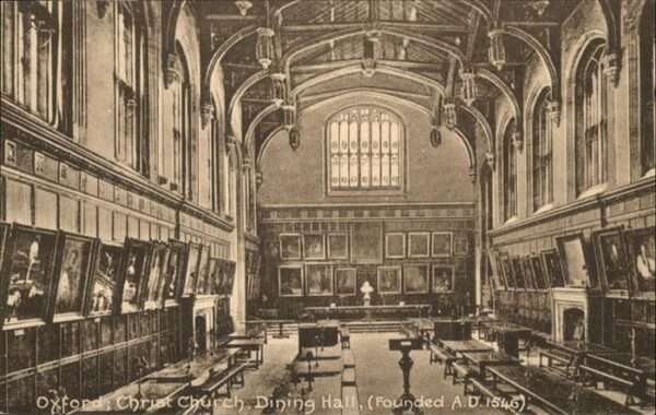 Oxford Oxfordshire Christ Church Dining Hall