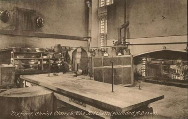 Oxford Oxfordshire Christ Church Kitchen